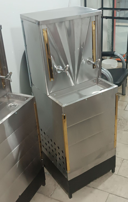 آب سردکن دو شیر استیل