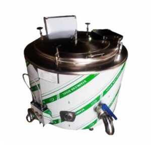 دیگ چلو پز استوانه ای پارسیان 520 لیتری ظرفیت 550 پرس