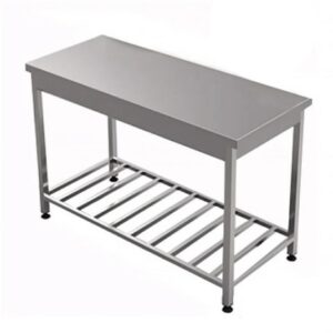 میزکار استیل در ابعاد 90*65*120 با ضخامت 0.7